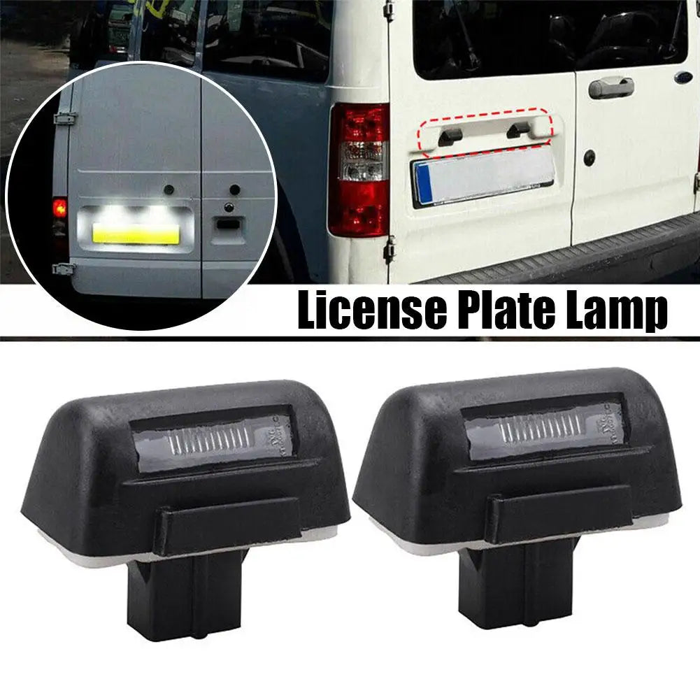 LED License Plate Lights for Ford Transit MK4–MK7 | 2-Pack