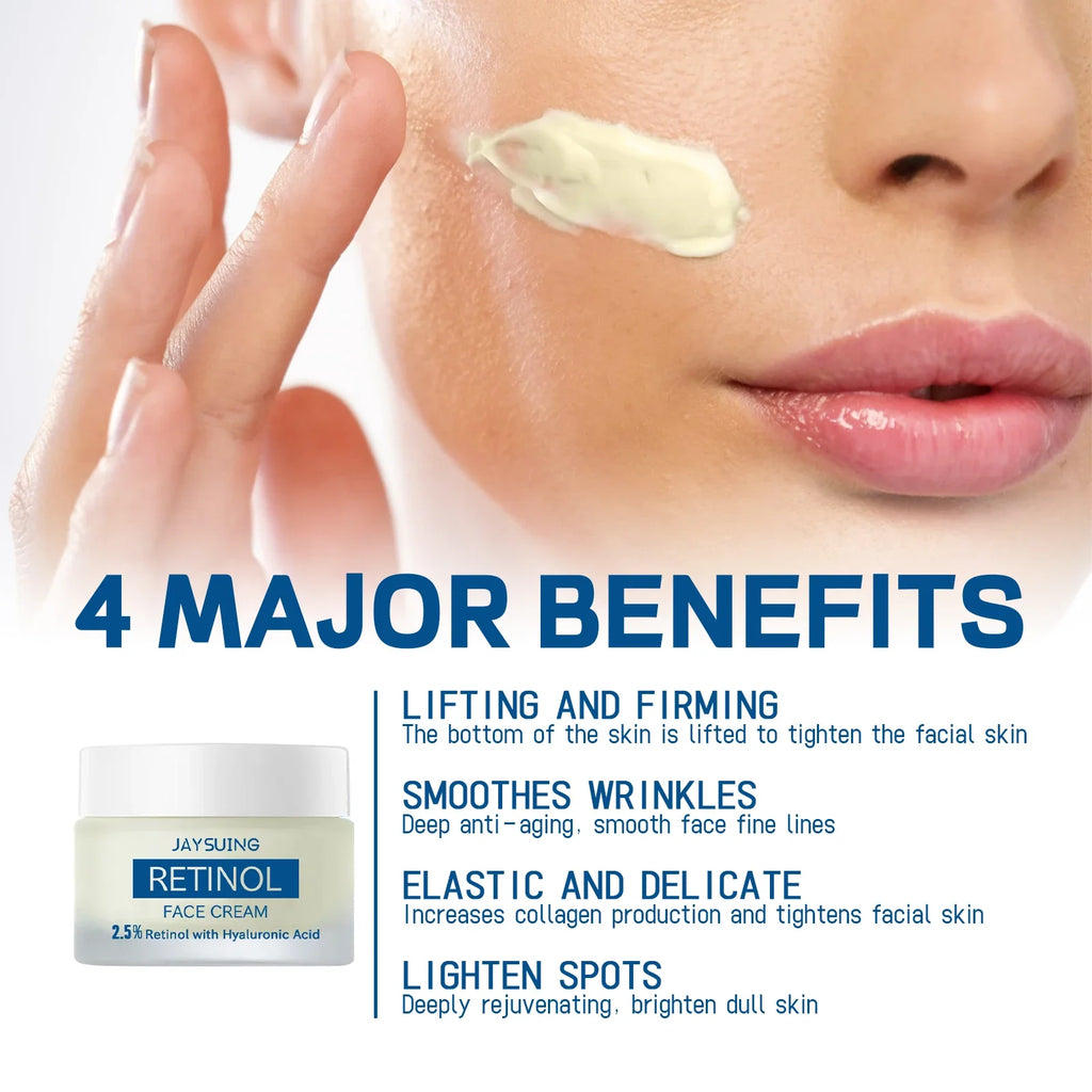 Jaysuing Retinol Anti-Aging Face Cream – Lift, Firm & Smooth
