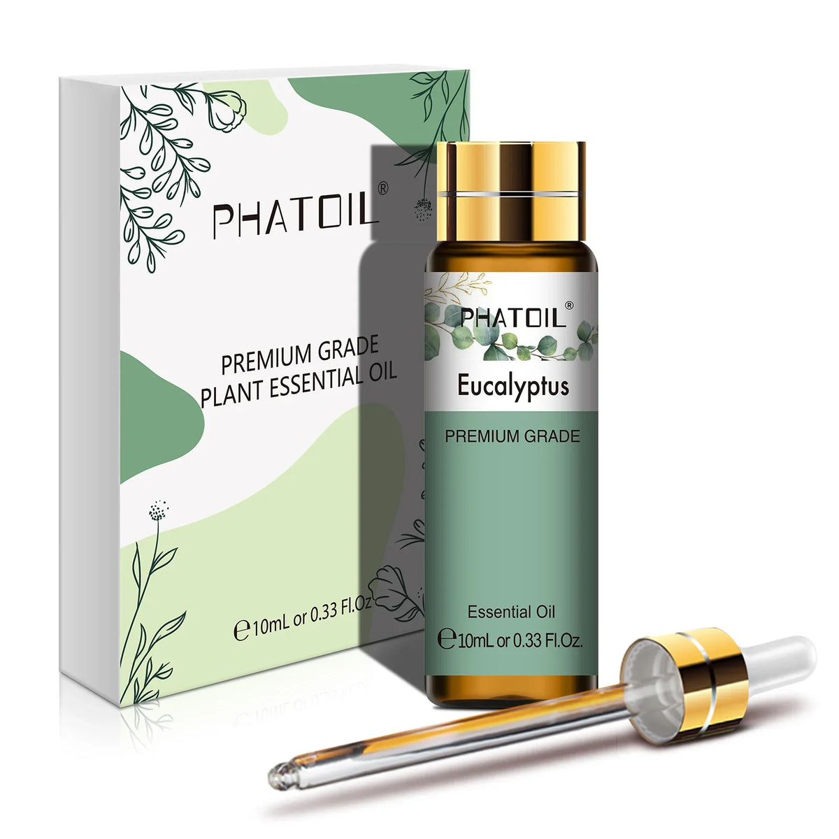 PHATOIL 10ml Pure Natural Essential Oils – Lavender, Jasmine & More