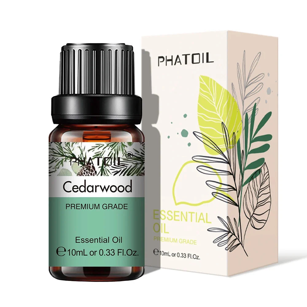 PHATOIL 10ml Pure Essential Oil – Diffuser & Aromatherapy
