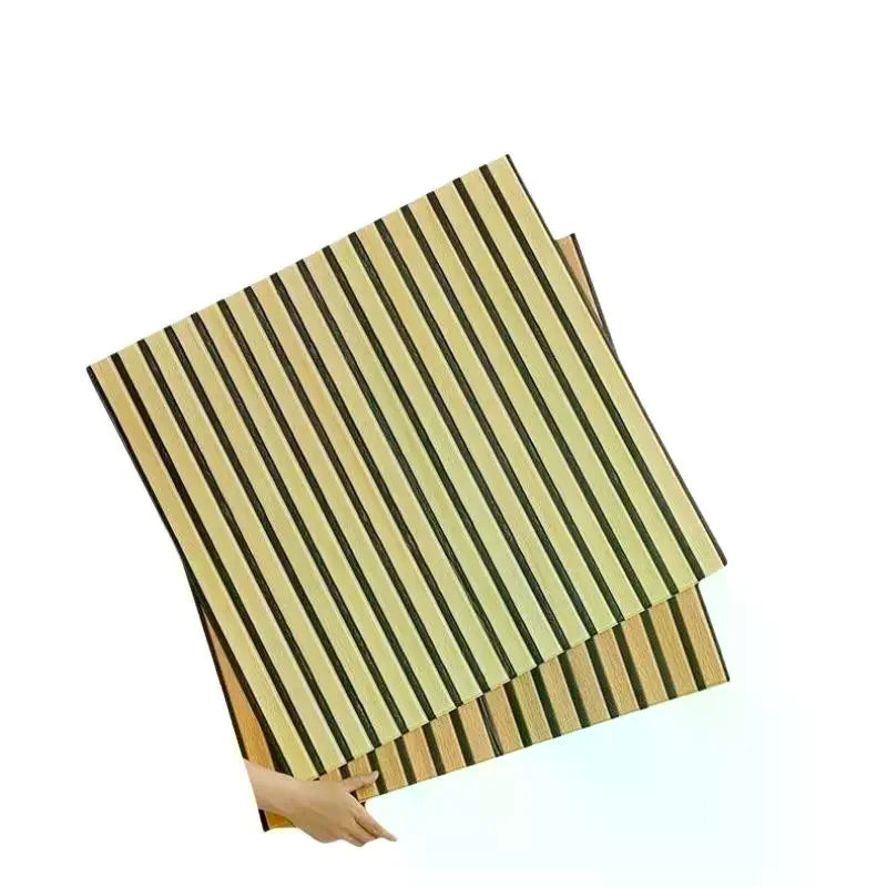 3D Wood Slat Wall Panels – Self-Adhesive XPE Foam Decor