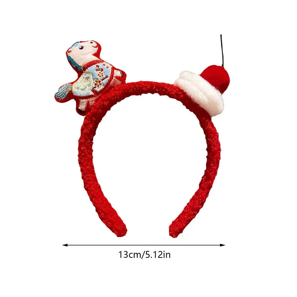 Plush Horse Headband – Cartoon Pony Party Hair Hoop