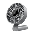 3-in-1 Portable USB Fan – Handheld, Neck & Desktop, 4000mAh