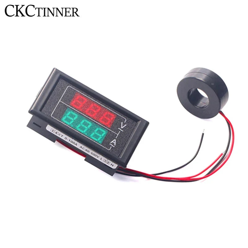 CKCTINNER D85-5035VA LED Digital Voltmeter Ammeter AC Panel Meter