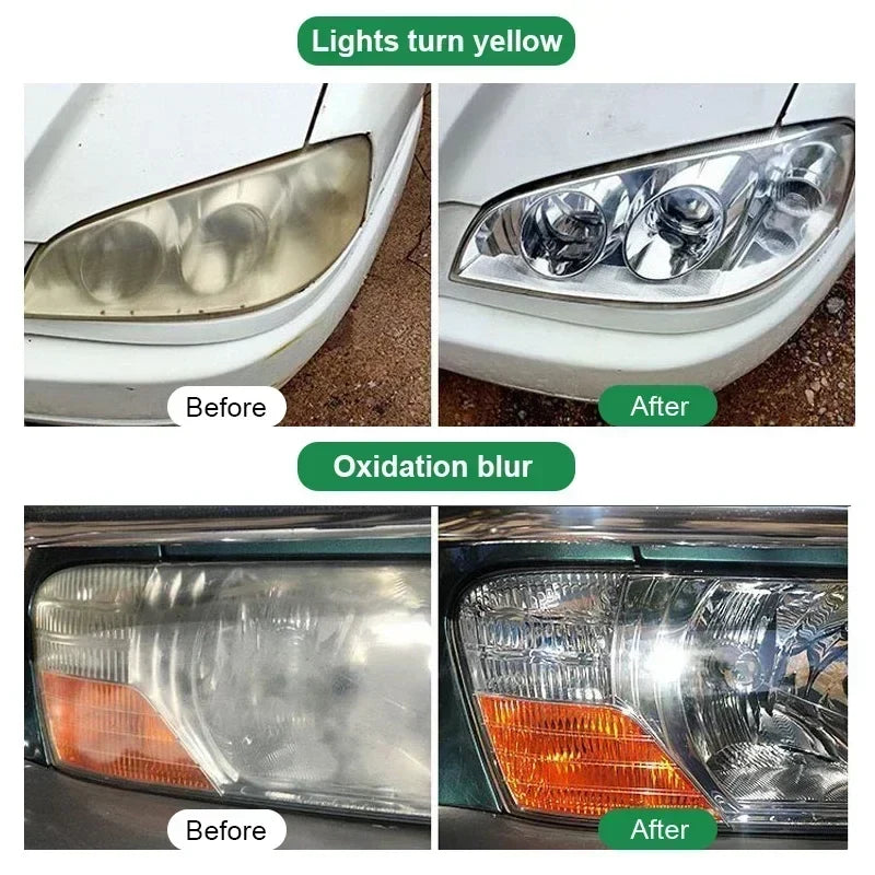Car Headlight Restoration Polishing Kits Headlamp Scratch Remover