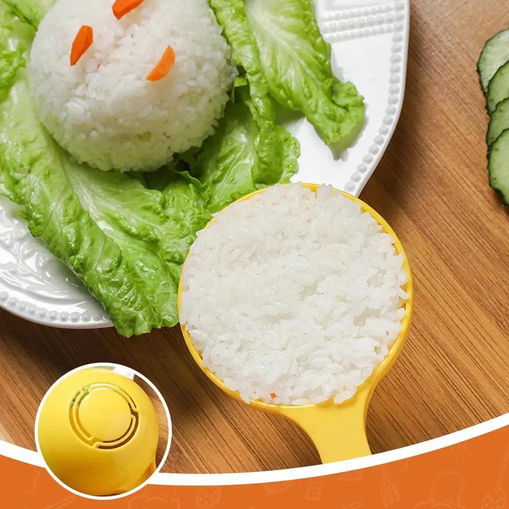 Non-Stick Rice Ball Spoon Mold – DIY Rice Scoop Shaper
