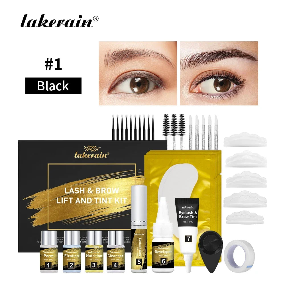 Lash Lift & Brow Lamination Tint Kit – Long-Lasting Home Salon