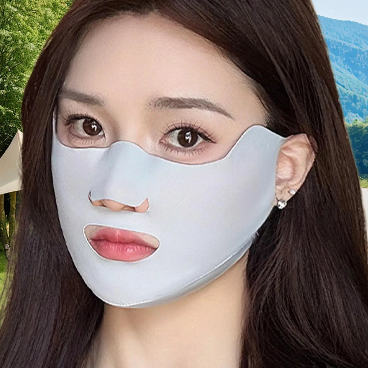 UPF 50+ UV Protection Face Mask – Breathable & Washable