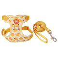 Yellow Duck Dog Harness & Leash Set | Adjustable Nylon Vest