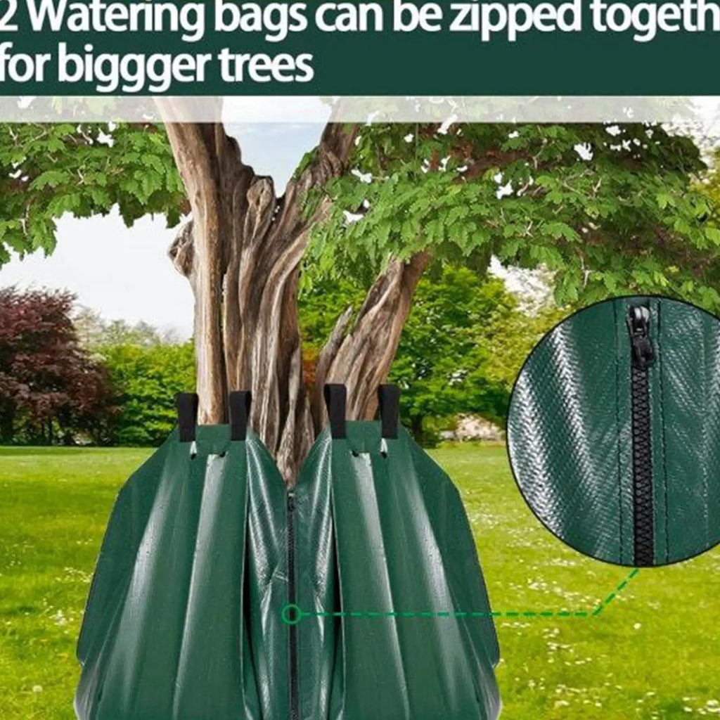 20 Gallon Reusable Tree Watering Bag Slow Release Irrigation Drip