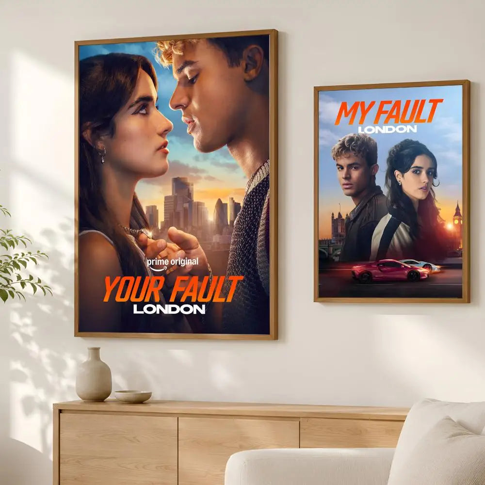 My Fault Movie Poster – Self-Stick HD PVC Waterproof Wall Art