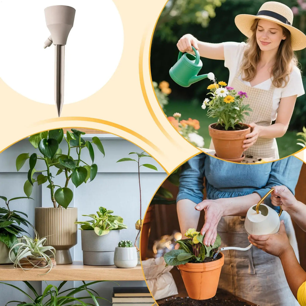Adjustable Plant Watering Spikes 3-Pack – Auto Drip System