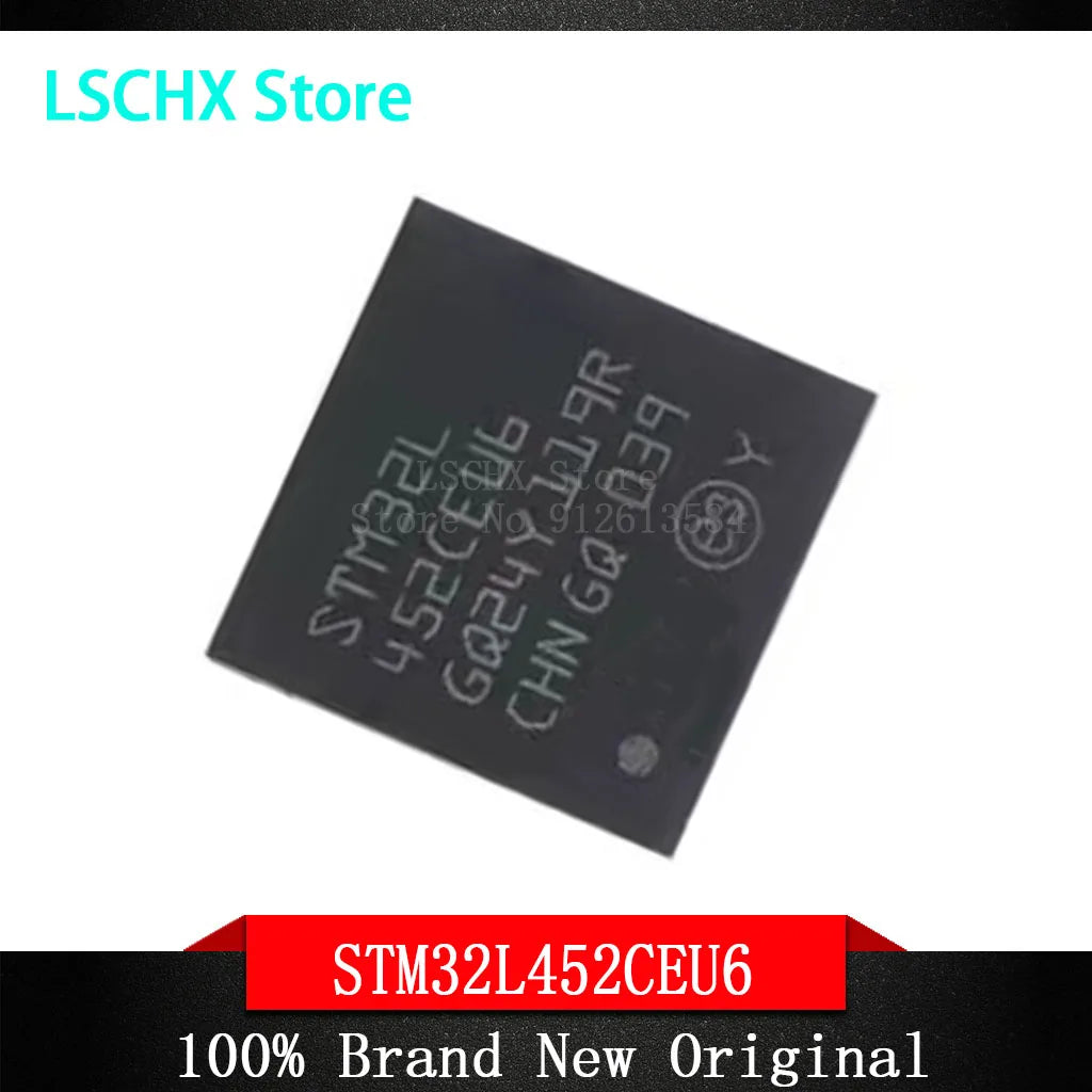 STM32L452 MCU Microcontroller – VCT6 RET6 REI3 CCU6 Variants