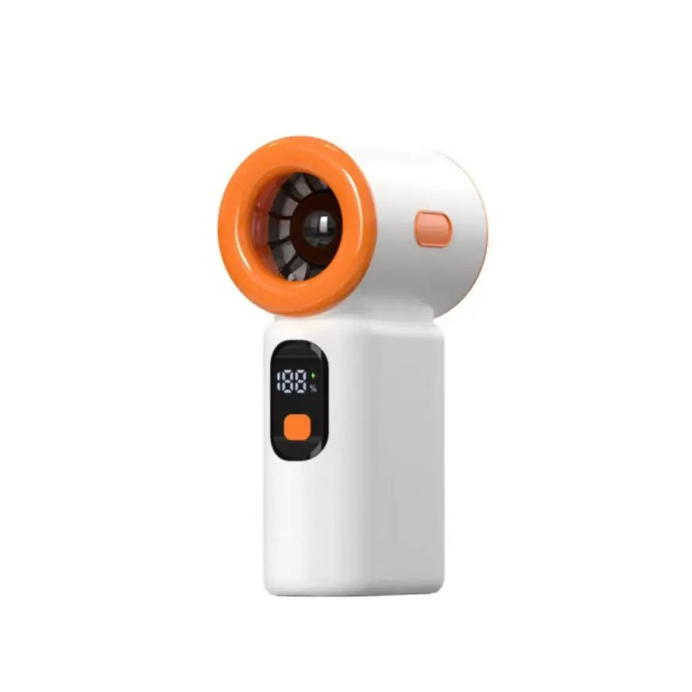 Digital Mini Handheld Fan – 100-Speed USB Rechargeable Turbo