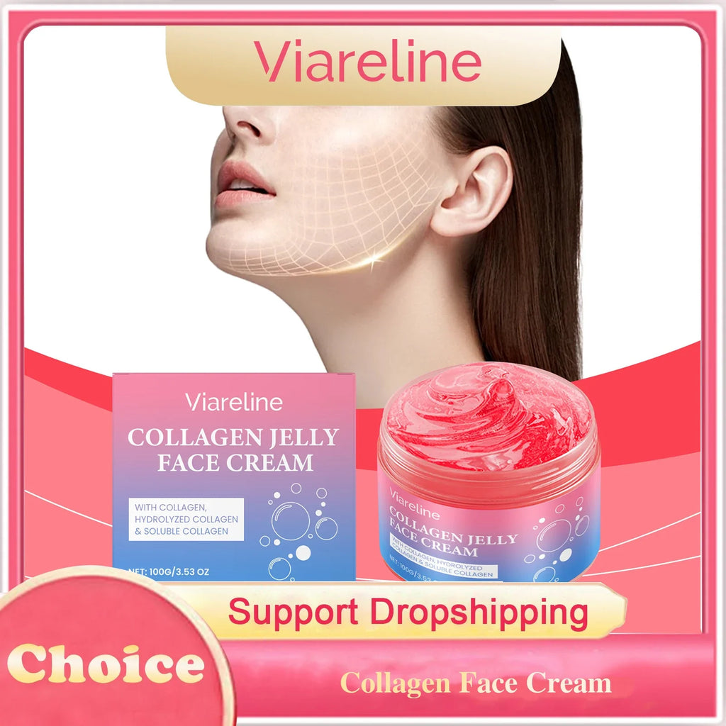 Viareline Collagen Face Cream | Firming Hydrating Anti-Aging