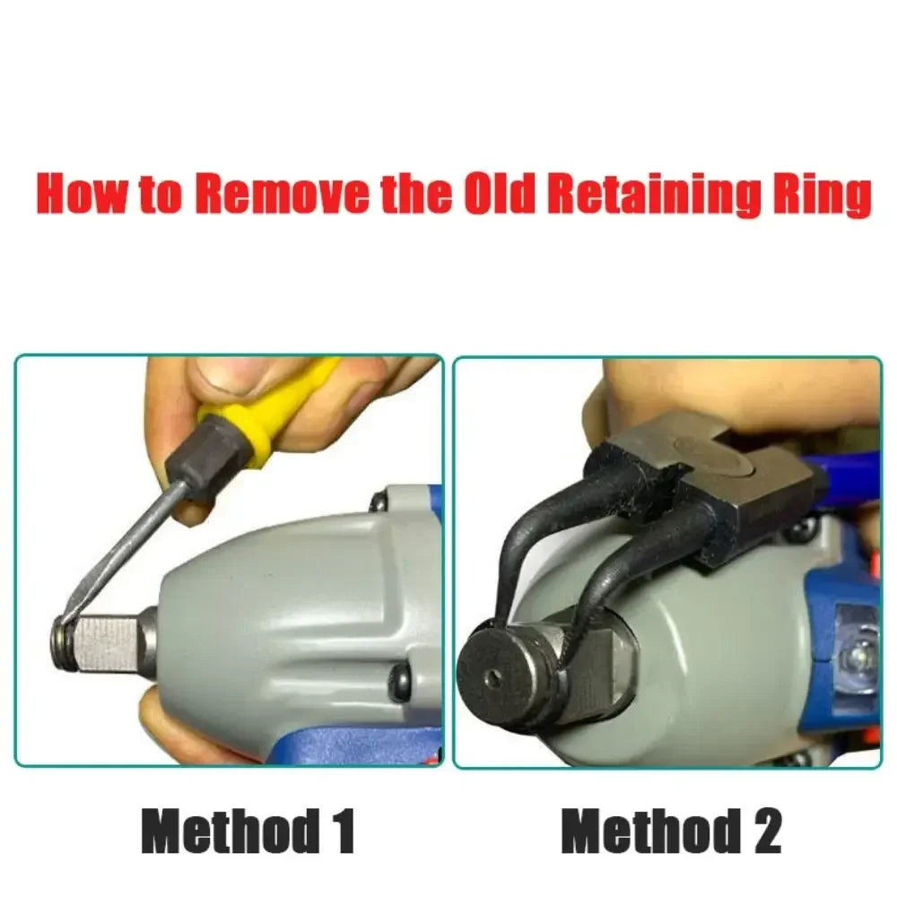 1 2 Durable Retaining Drive Ring Retainer Anti Detachment O-ring Clip