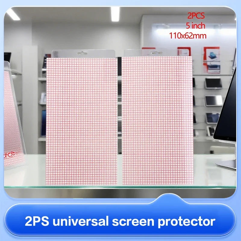 PET Universal Screen Protector 5 6 7 8 9 10 11 Smart Phone Tablet GPS