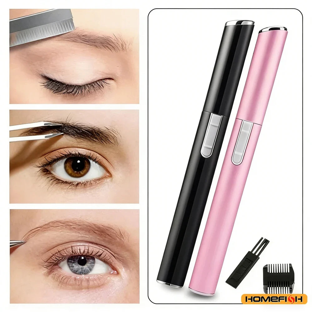 Mini Electric Eyebrow Shaver Facial Hair Remover Neck Lips Arms Legs