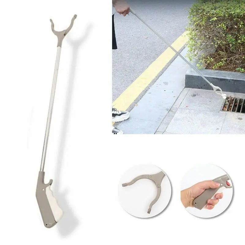 Telescopic Grabber Reacher Tool – Trash Picker Claw Stick
