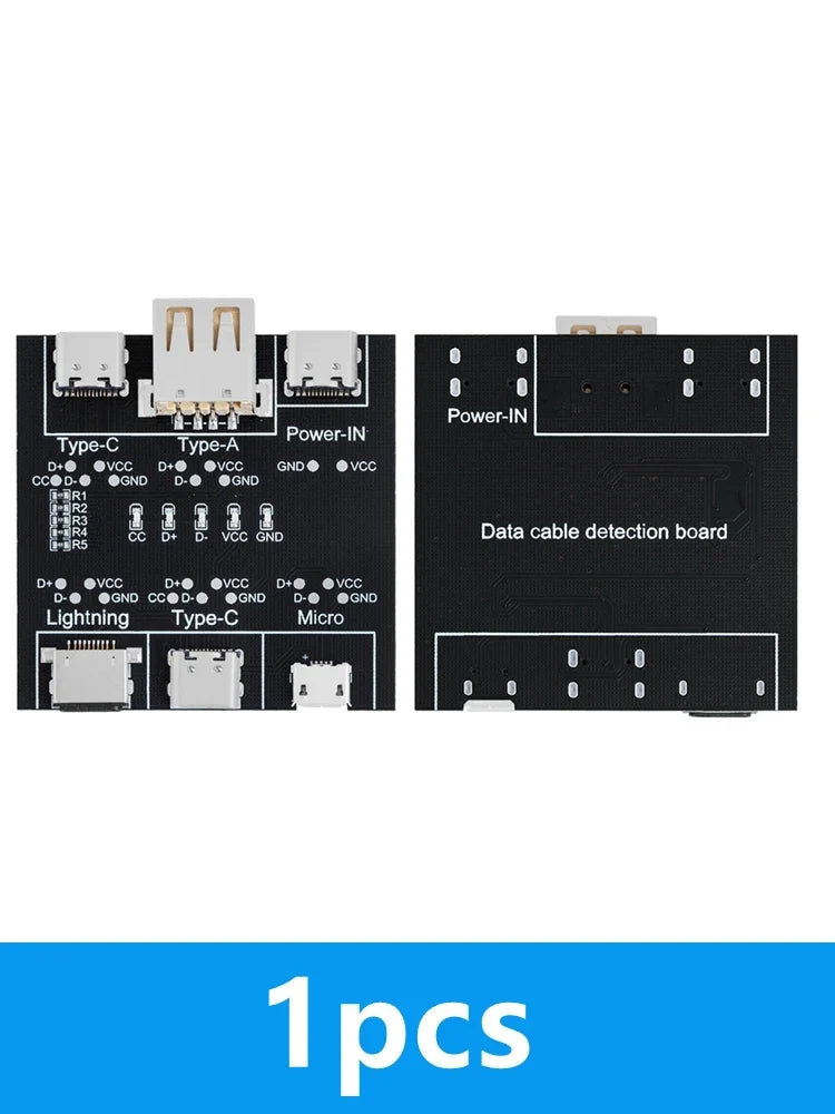 DT3 USB Cable Tester – Type-C, Micro USB & iOS Fault Detector