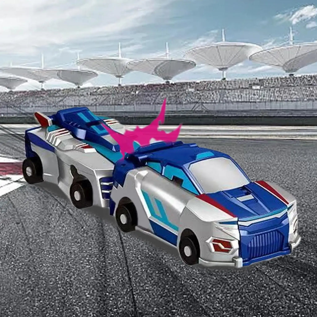 Dinosaur Car Toy Magnetic Dragon Toys Collision Transforming Fun Cars