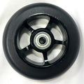 100mm Scooter Wheels with Bearings – Aluminum PU 2-Pack