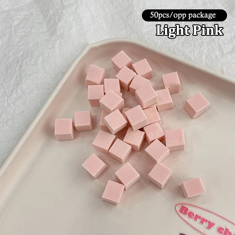Nail Art Sponge Set 50/100 Pcs – Ombre Gradient Manicure Kit
