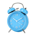 4-Inch Mini Round Silent Alarm Clock | Bedside & Dorm