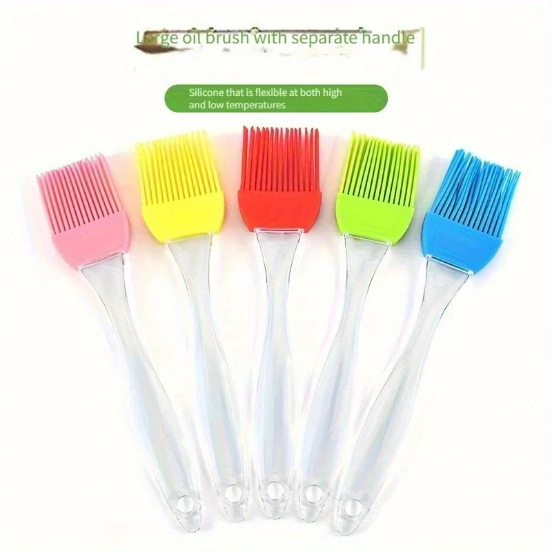 Silicone Spatula & BBQ Basting Brush – Heat Resistant Kitchen Tool