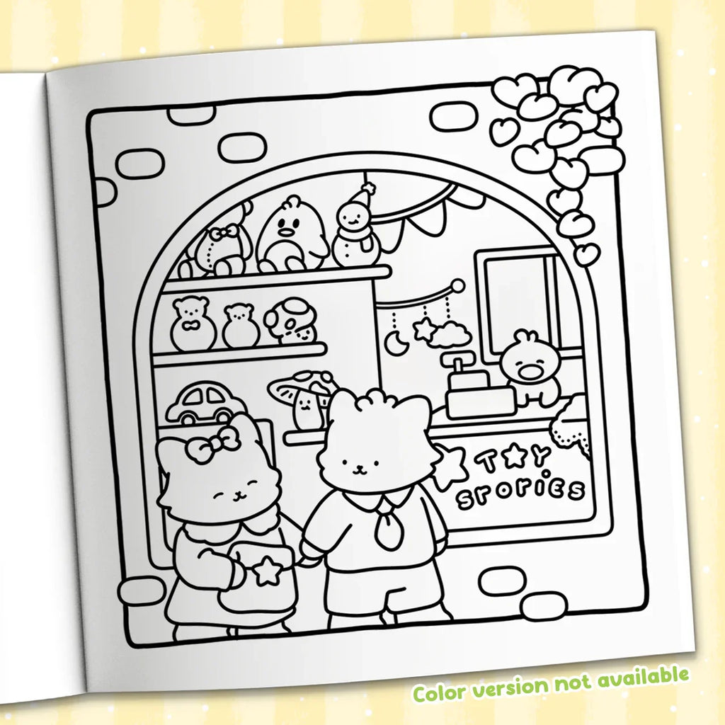 40 Pages Cute Coloring Books Adults Teens Bold Easy Graffiti Painting