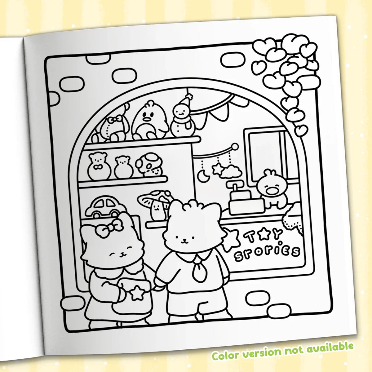 40 Pages Cute Coloring Books Adults Teens Bold Easy Graffiti Painting