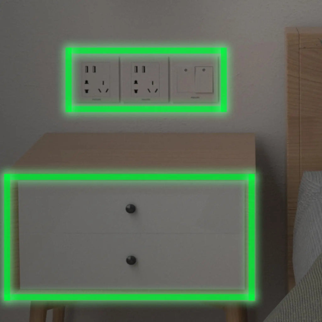 Glow in the Dark Safety Tape – Green Fluorescent Egress Marker