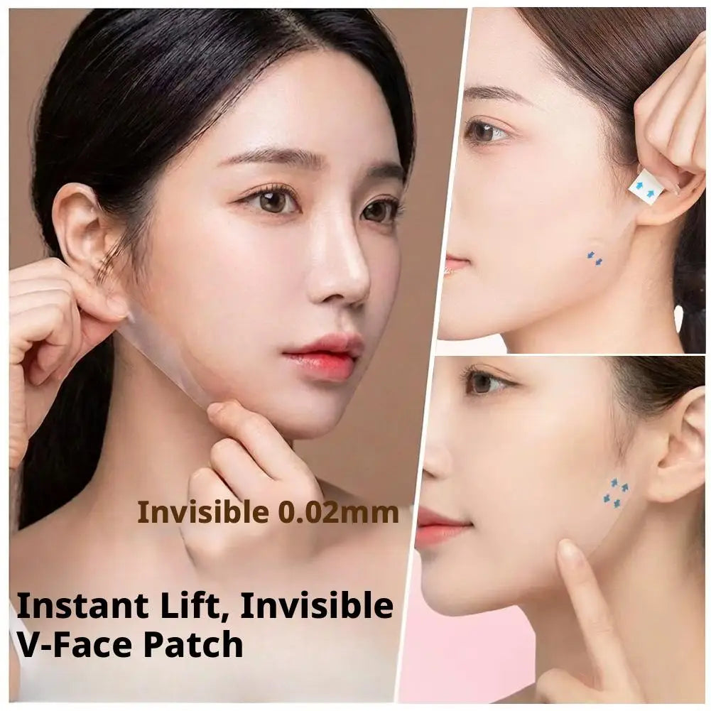 40 80 Invisible V-shaped Face Lift Tape Waterproof Breathable Chin