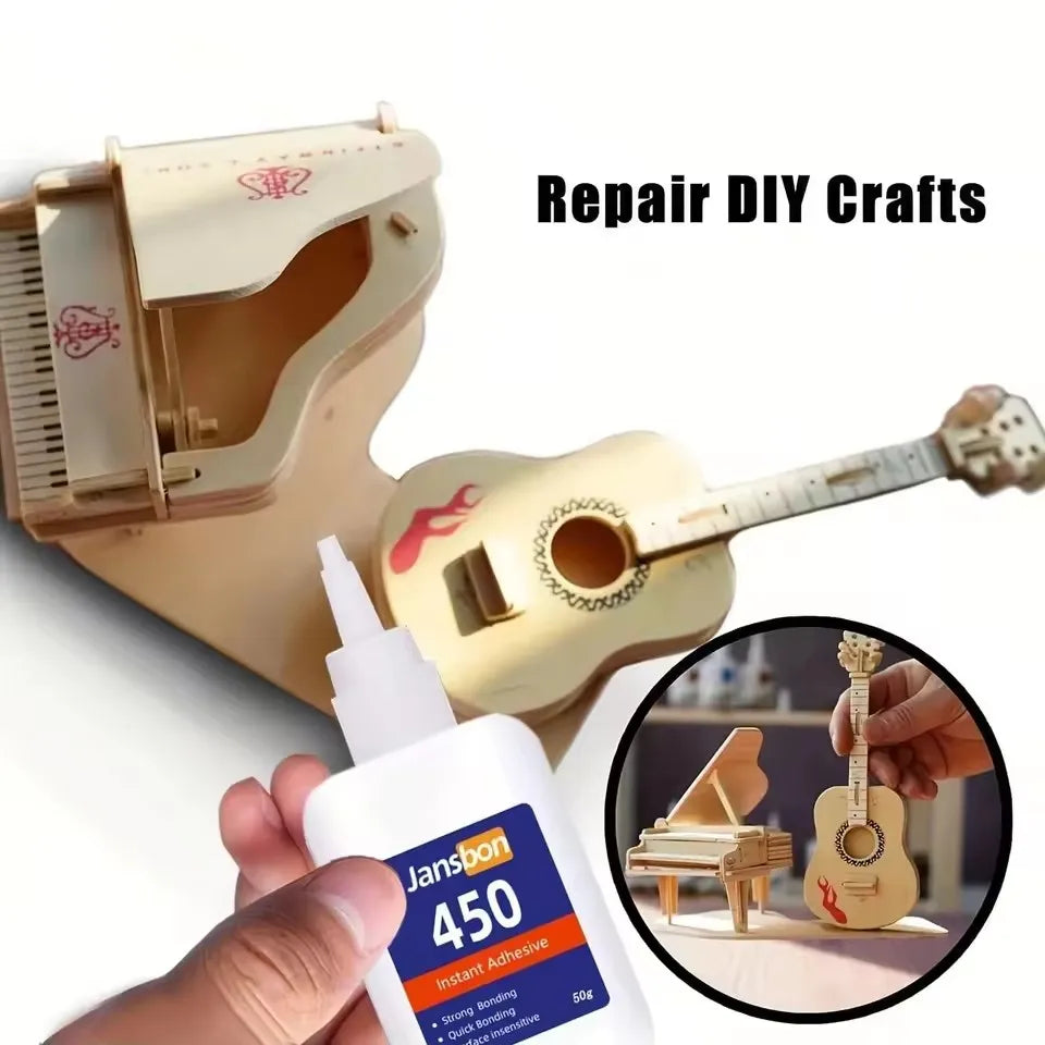 5Sec Glue Strong Bond Shoes Glass Metal Wood Plastic Ceramic Quick