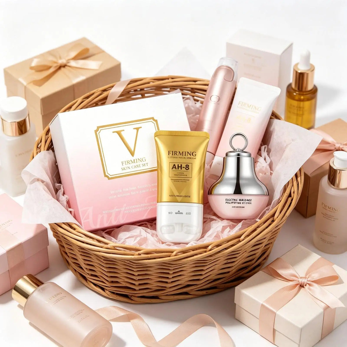 AH-8 Polypeptide Neck & Eye Cream Anti-Aging Firming Set