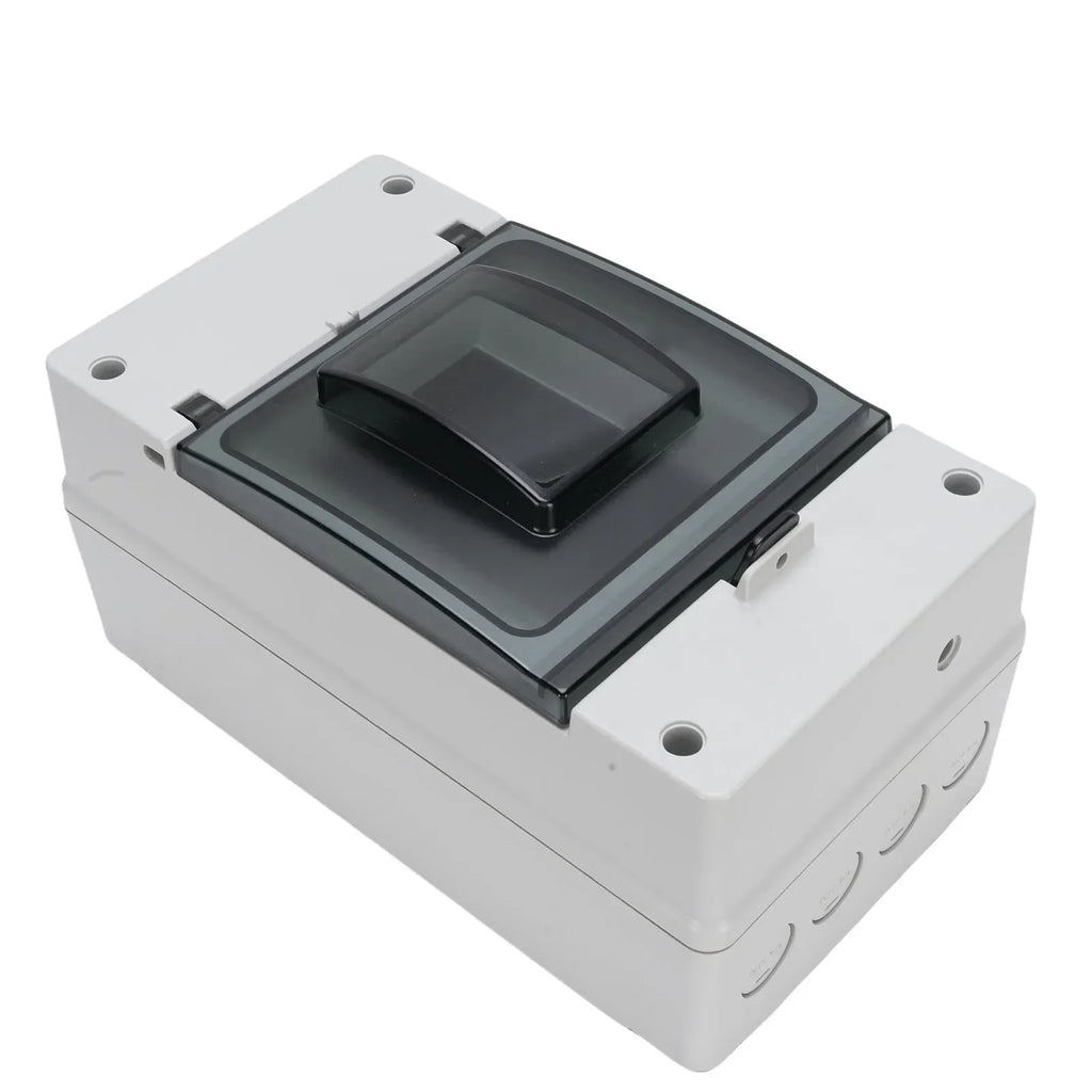 DC Circuit Breaker Box IP66 Rain Proof Plastic Outdoor Distribution