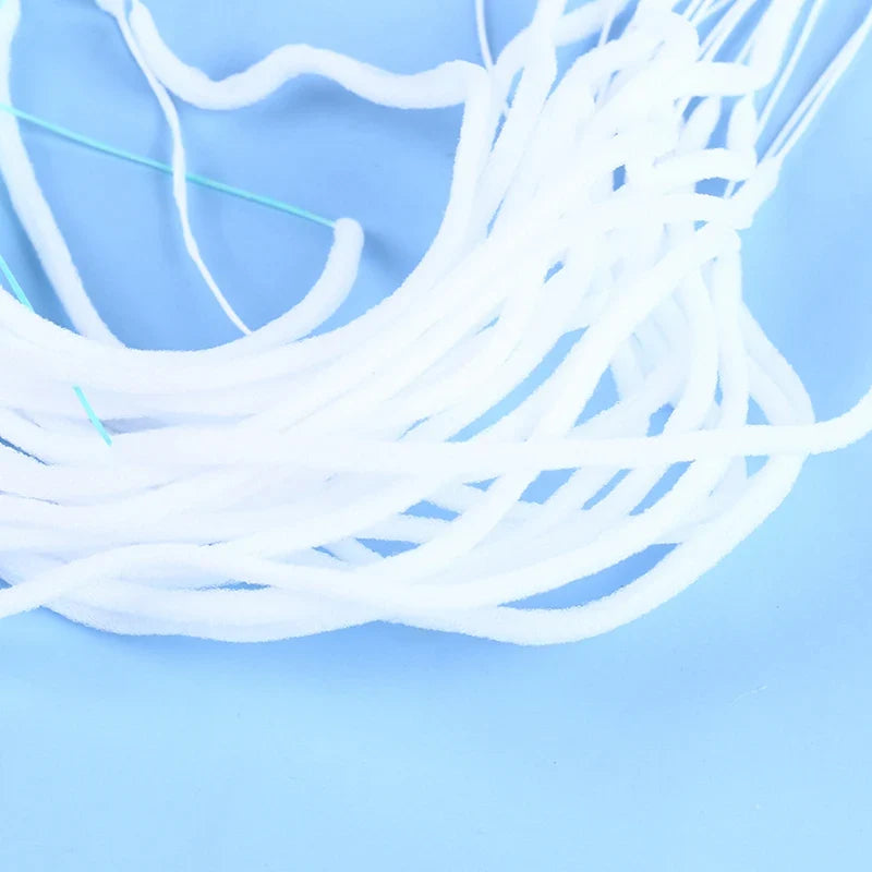 50-Pack Dental Floss Threaders for Braces, Bridges & Implants
