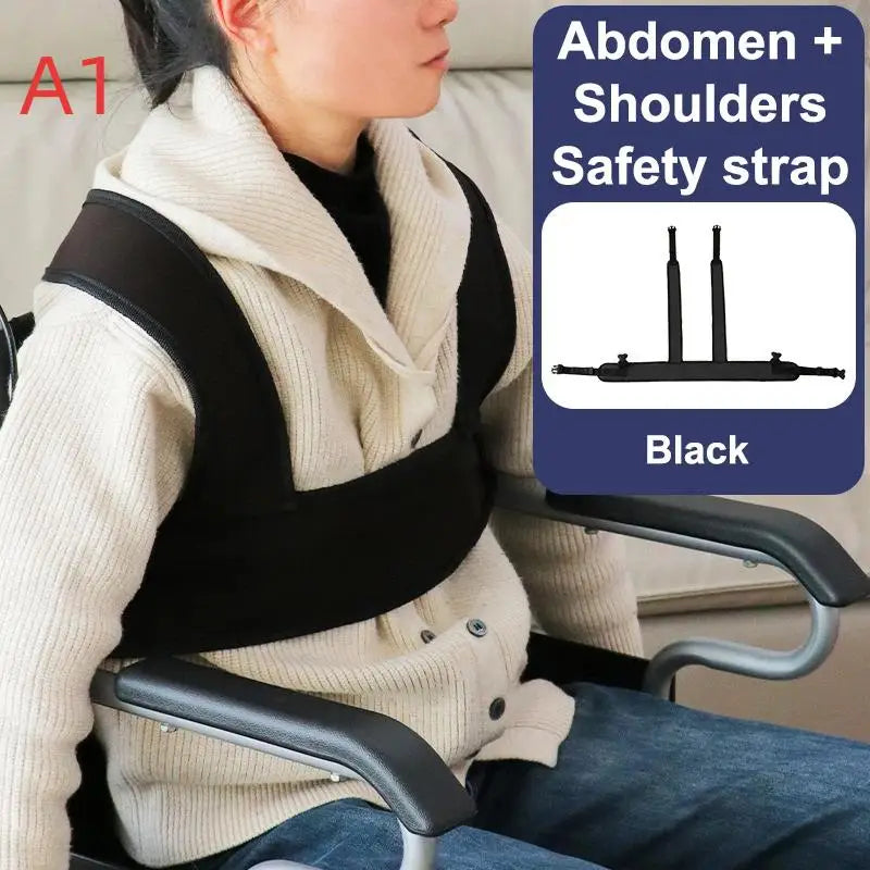 Wheelchair Waist Safety Belt – Breathable Positioning Strap