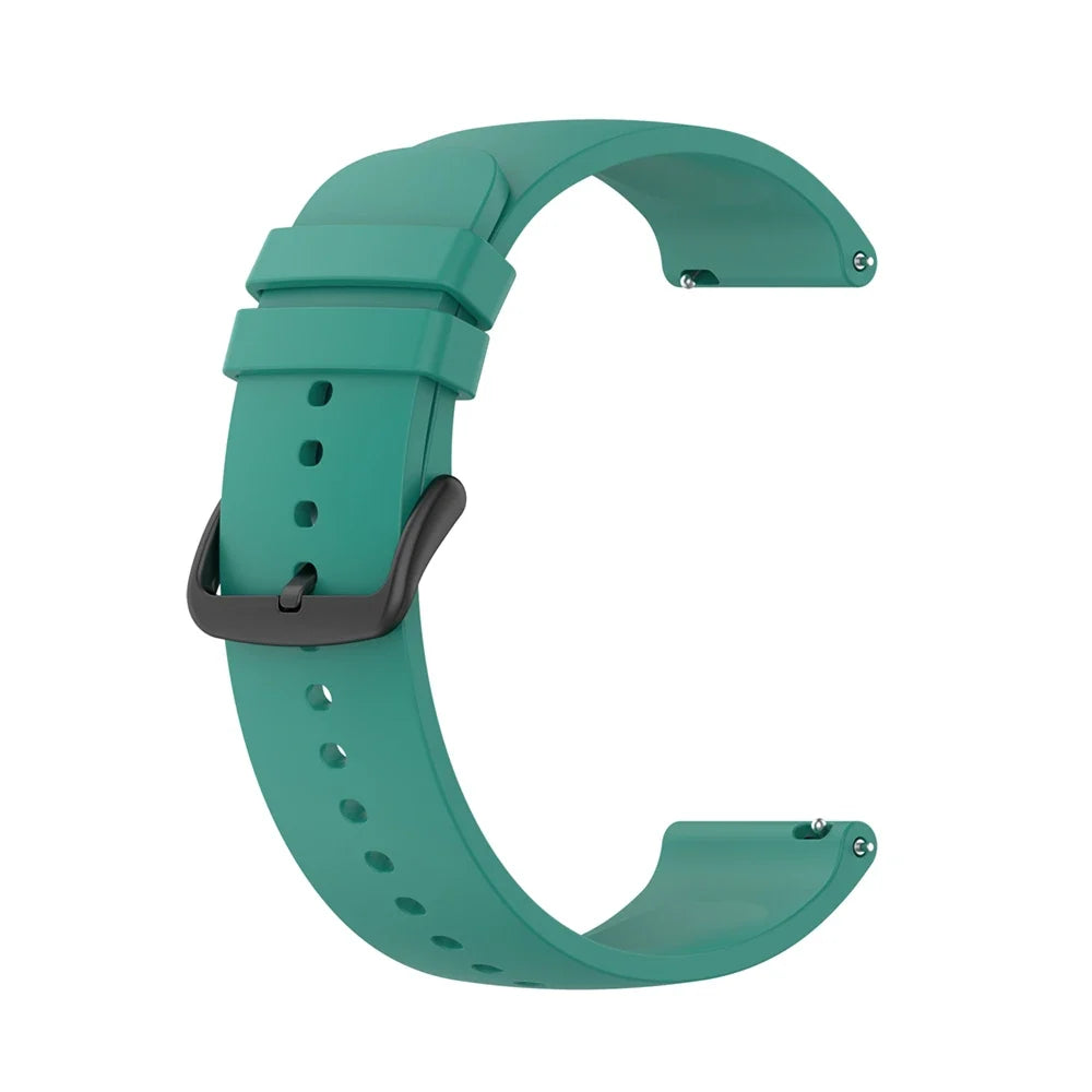 Silicone Watch Band for Amazfit Bip U/S, GTR & Samsung 20/22mm