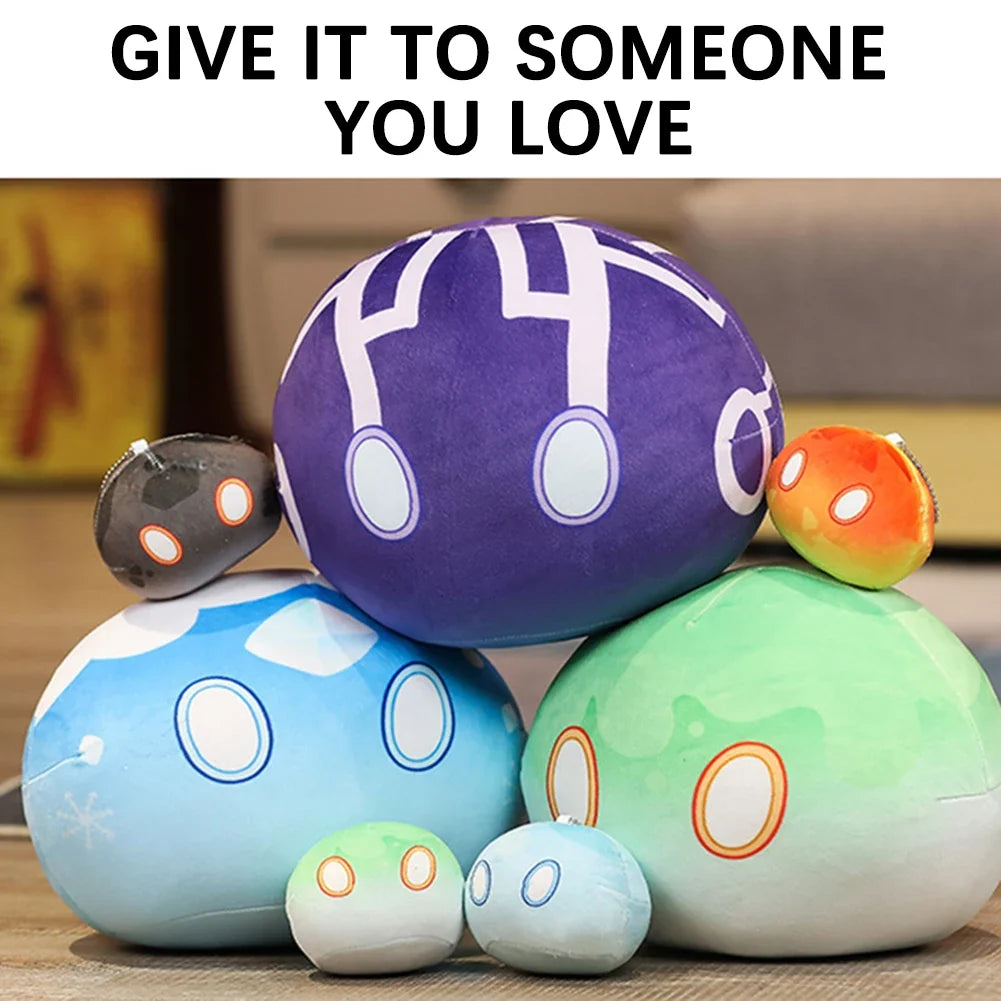Genshin Impact Slime Anime Plush Pillow | Soft Hugging Toy