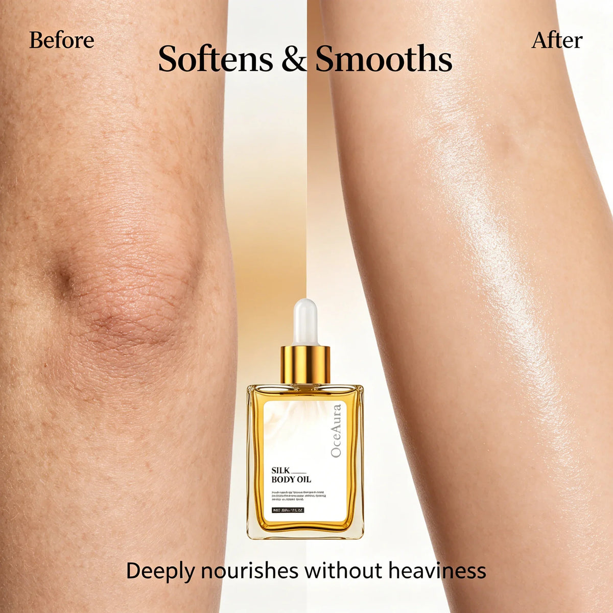 OceAura Silk Body Oil – Hydrating Dry Oil for Smooth Skin