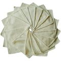 ALVABABY Reusable Bamboo Baby Wipes 12-Pack | Soft & Washable