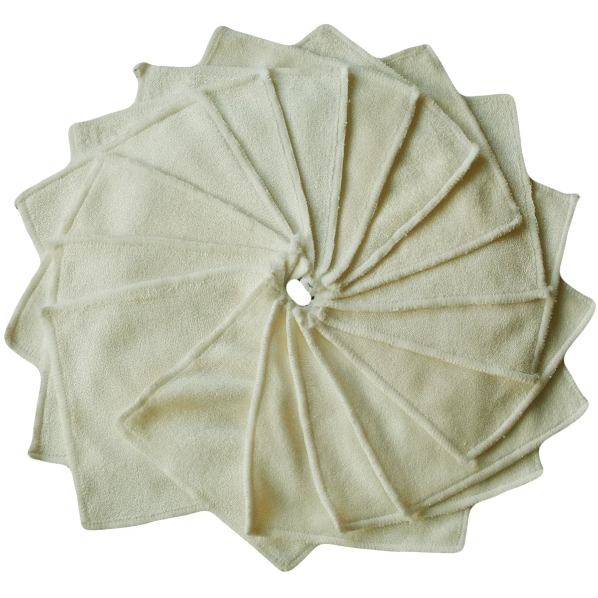 ALVABABY Reusable Bamboo Baby Wipes 12-Pack | Soft & Washable