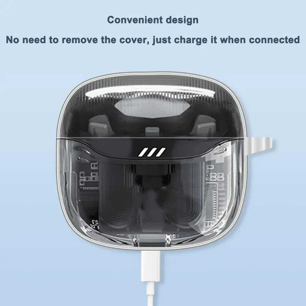 Transparent TPU Case for JBL Tune Flex 2 | Protective Cover