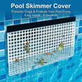 Magnetic Pool Skimmer Cover – Leaf Guard Mesh Screen 40cm