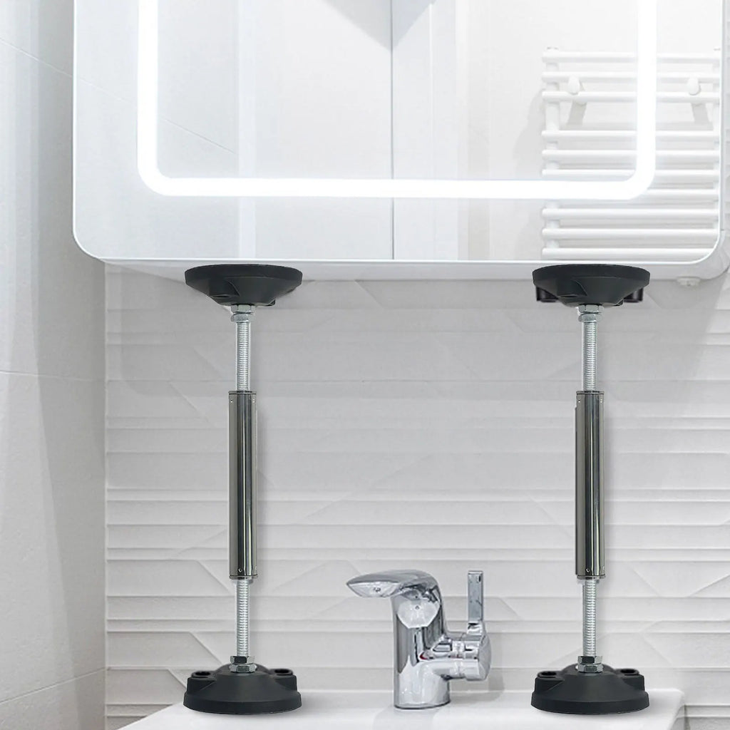 Telescopic Cabinet Support Rod 300kg Adjustable Sink Prop 1-2pcs