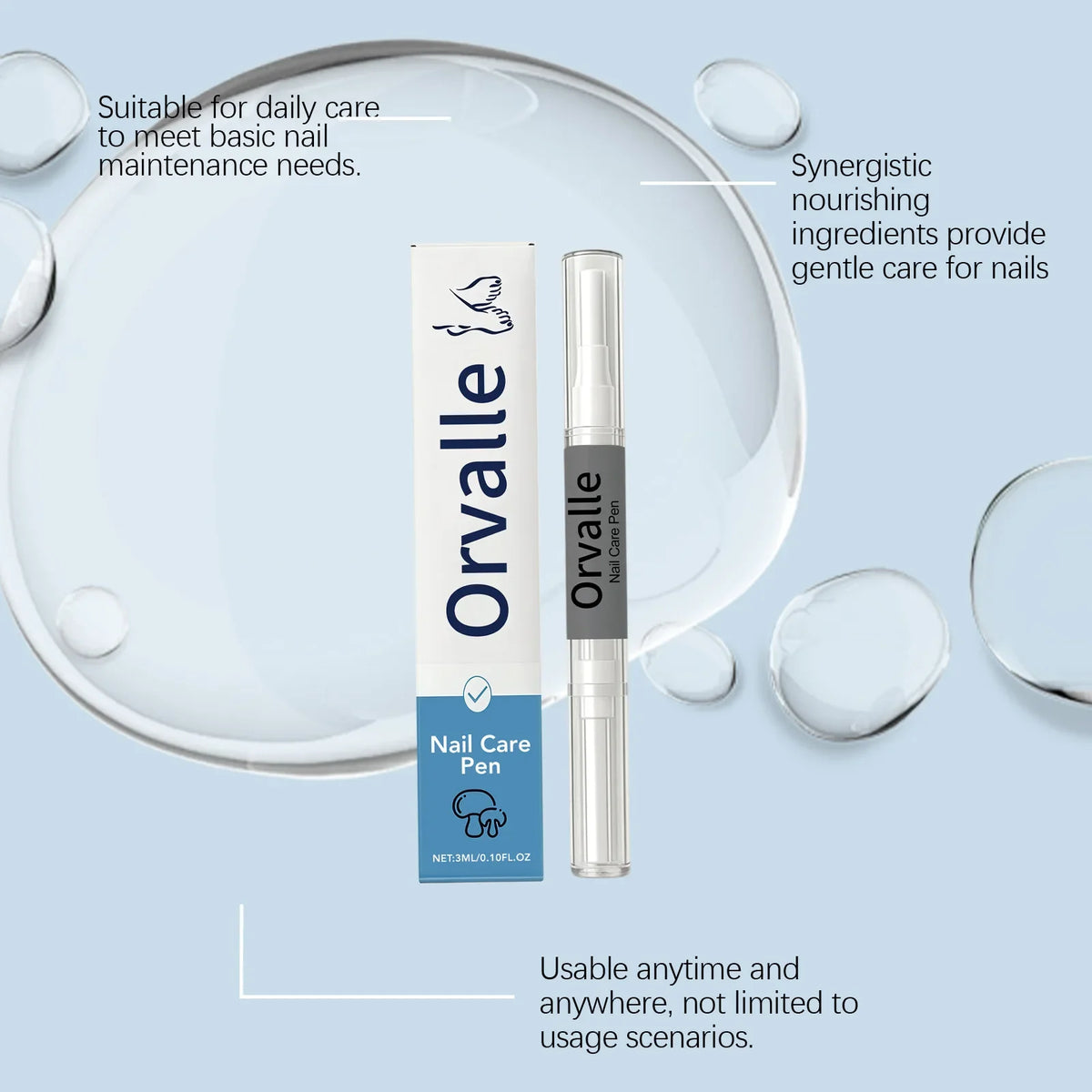 Nail Repair Pen Nourishing Strengthen Highlighting Anti-dryness