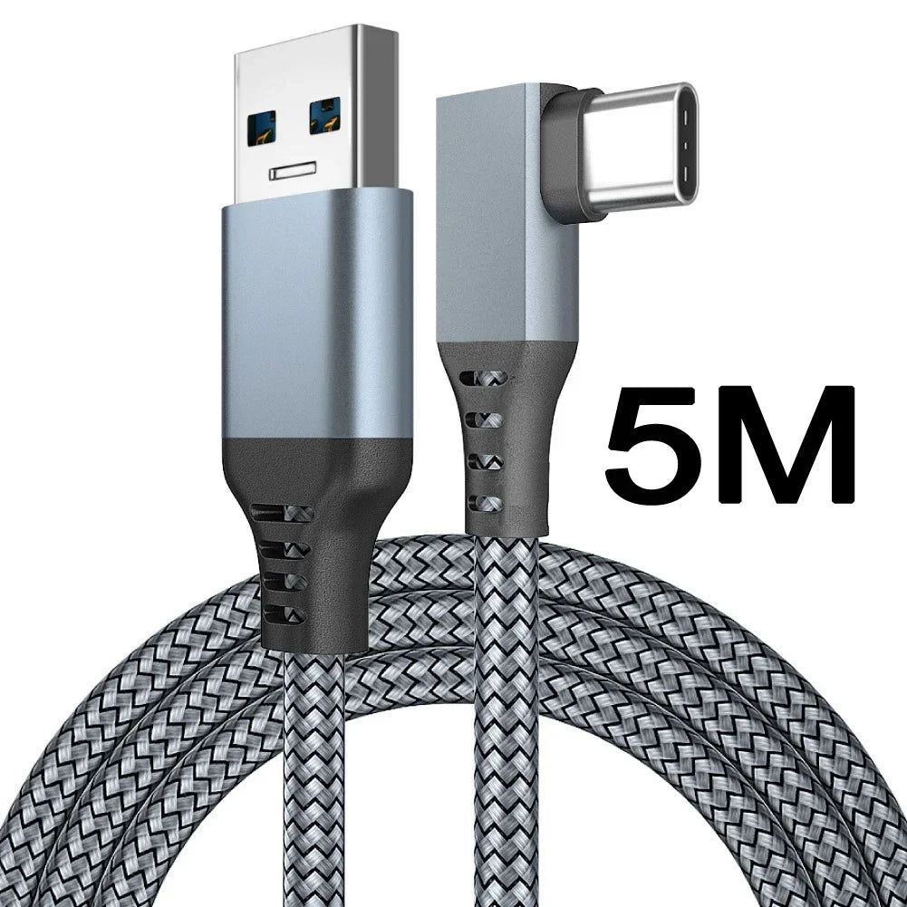 5M USB-A to USB-C VR Link Cable for Meta Quest 2 | 5Gbps