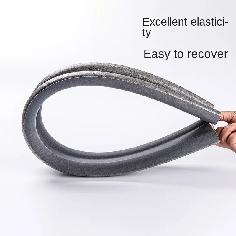 Door Bottom Seal Strip – Cuttable Foam Draft & Sound Blocker