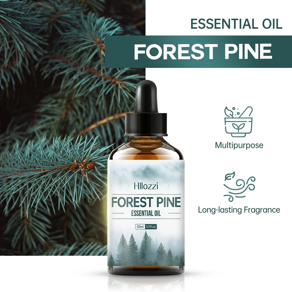 Hllozzi Forest Pine Essential Oil – Diffuser & Massage Blend